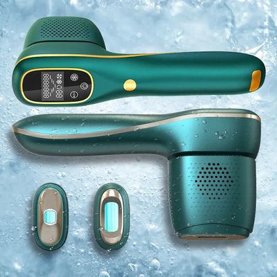 Freezing Point Hair Removal Device ,Permanent At-Home IPL Hair Removal Device Painless with Sapphire Ice-Touch Technolog